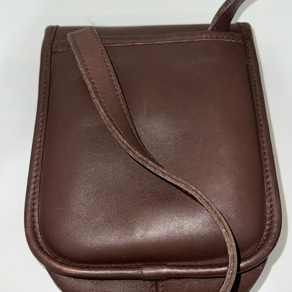 Coach Vintage Brown Small Sidepack, style number 9978 - Picture 3 of 9